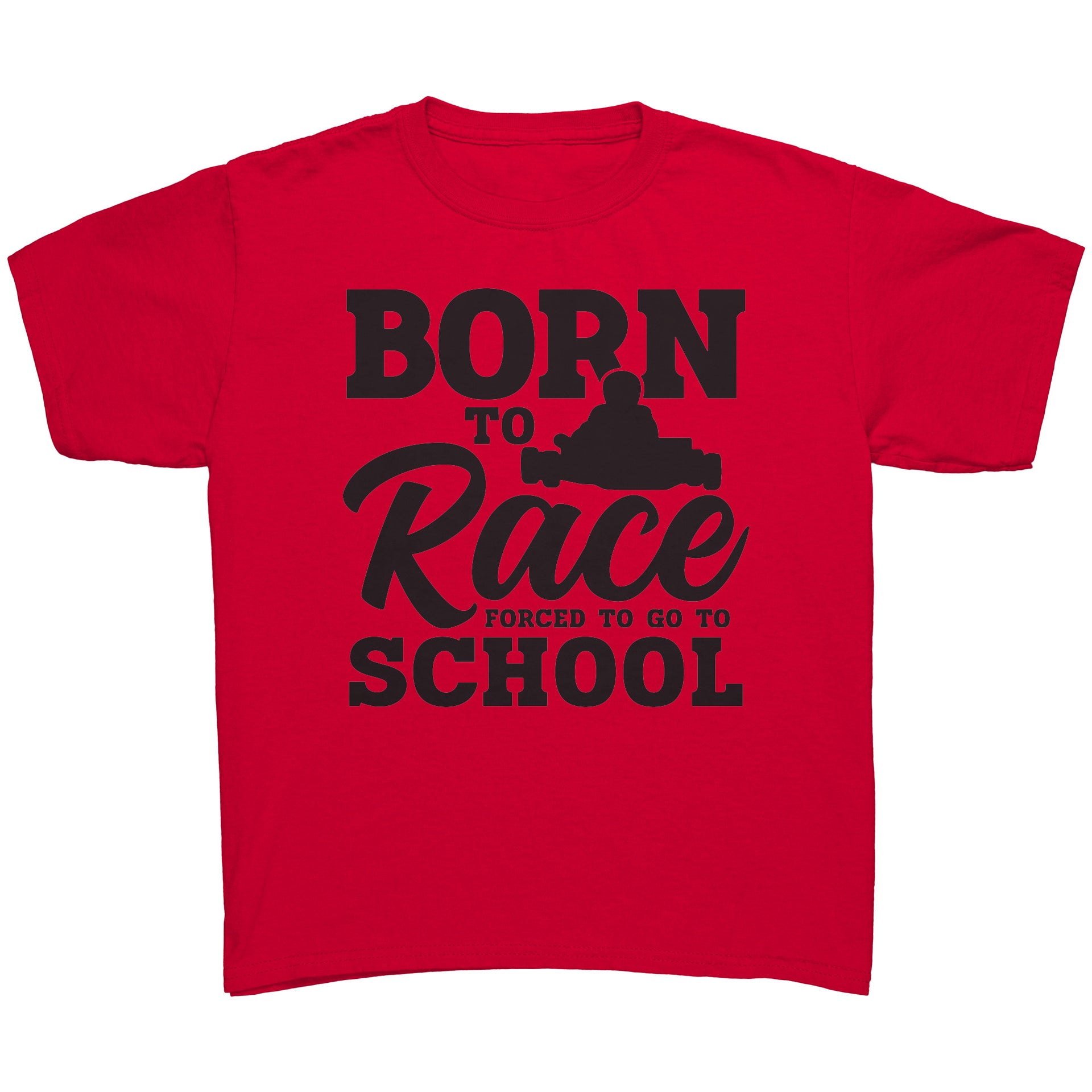 kart racing kids t-shirts
