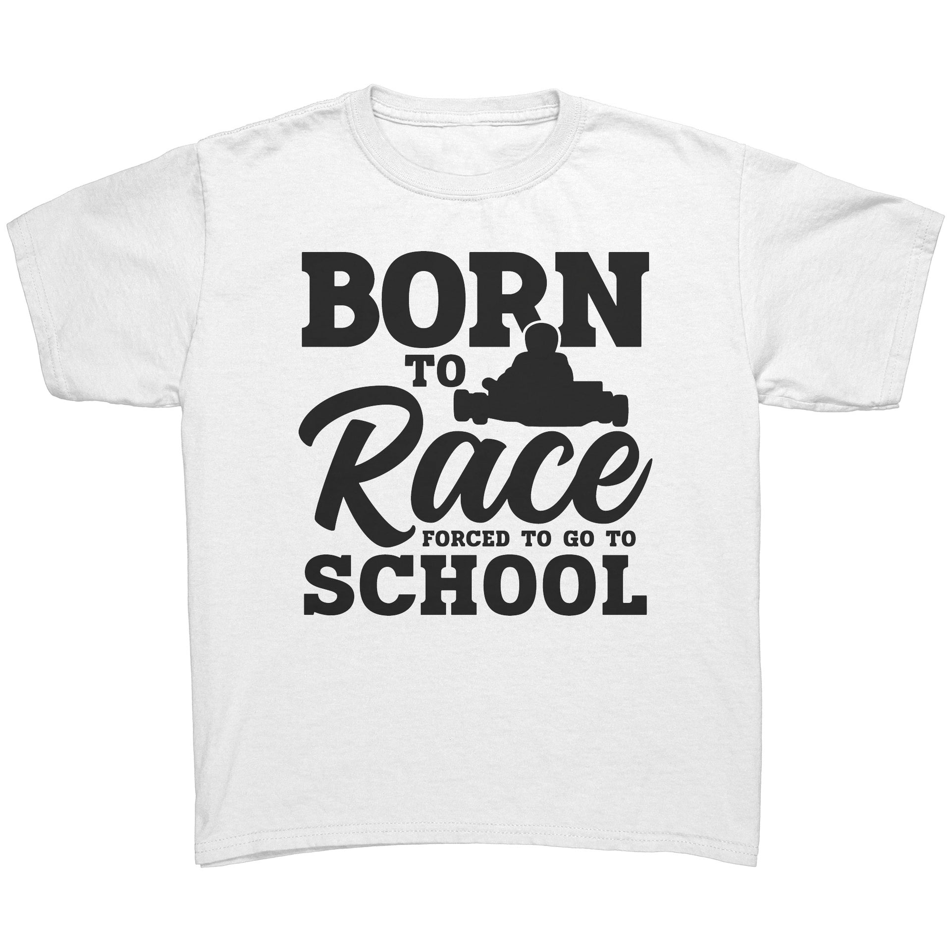 kart racing kids t-shirts