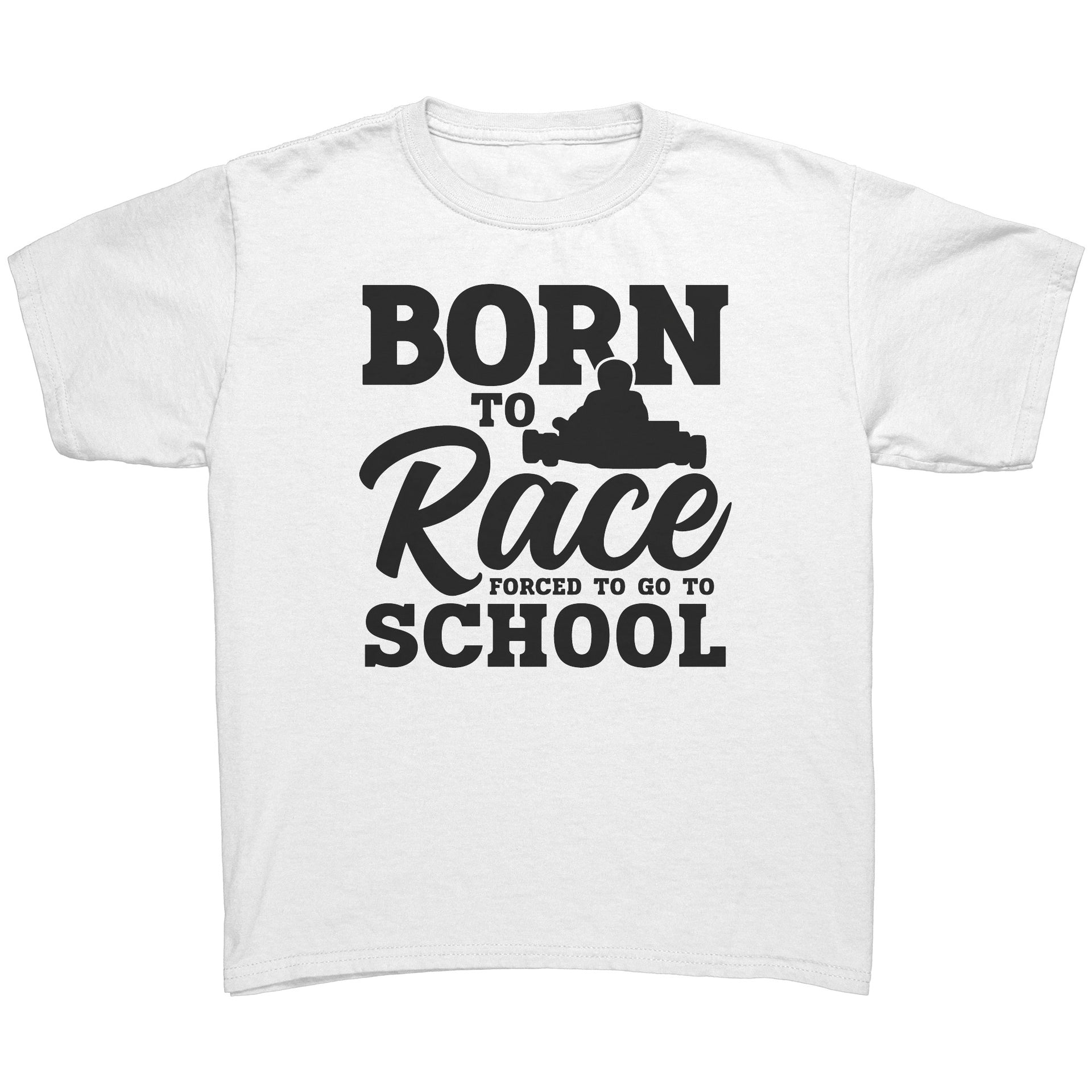 kart racing kids t-shirts