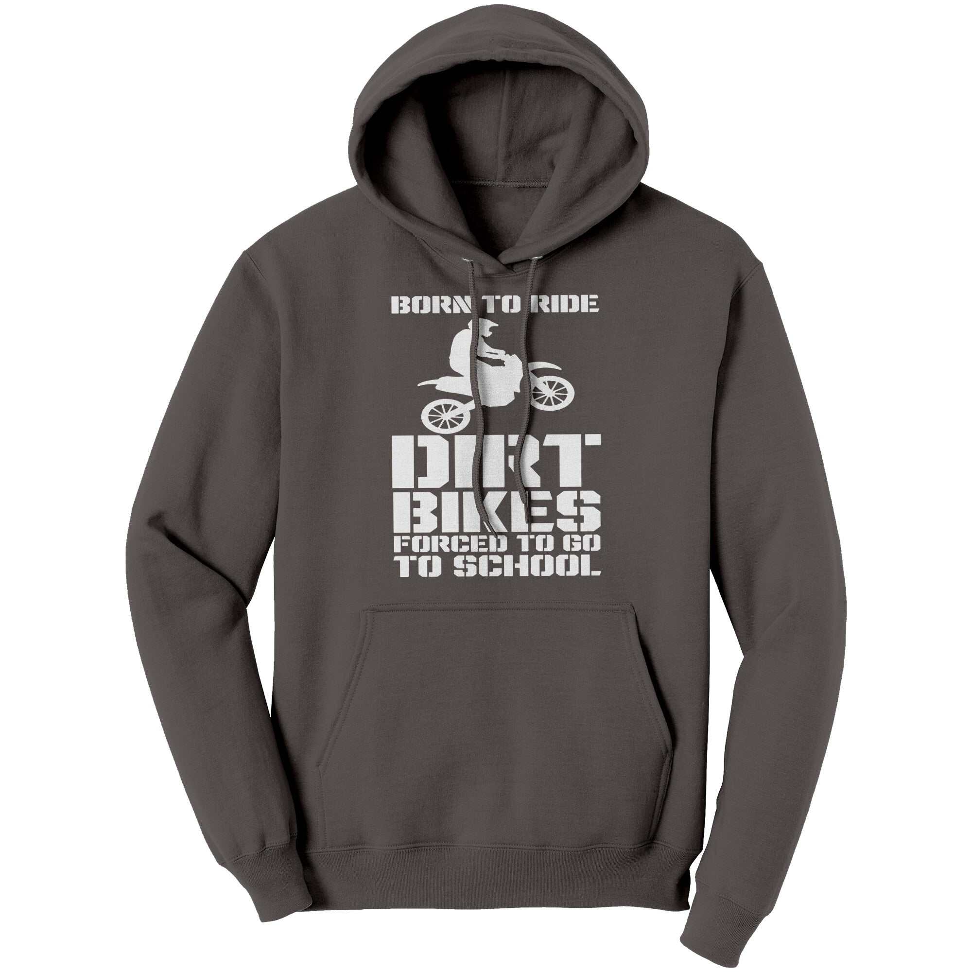 Born To Ride Dirt Bikes Forced To Go To School T Shirts WV