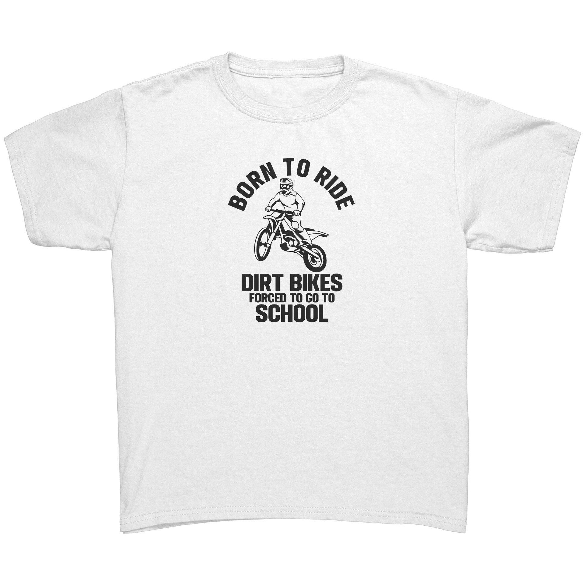 dirt bike kids t-shirts