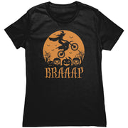 dirt bike girl halloween t-shirts