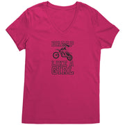 Dirt bike Girl T-Shirts