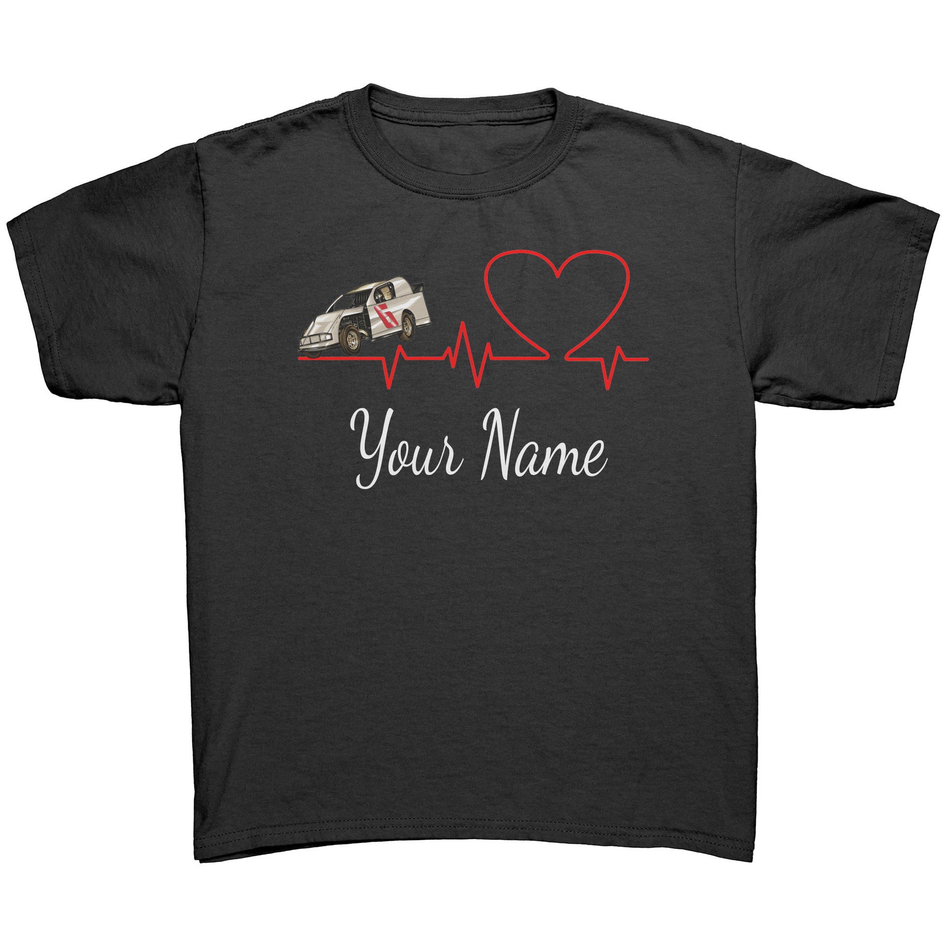Custom Dirt Modified kids T-Shirts