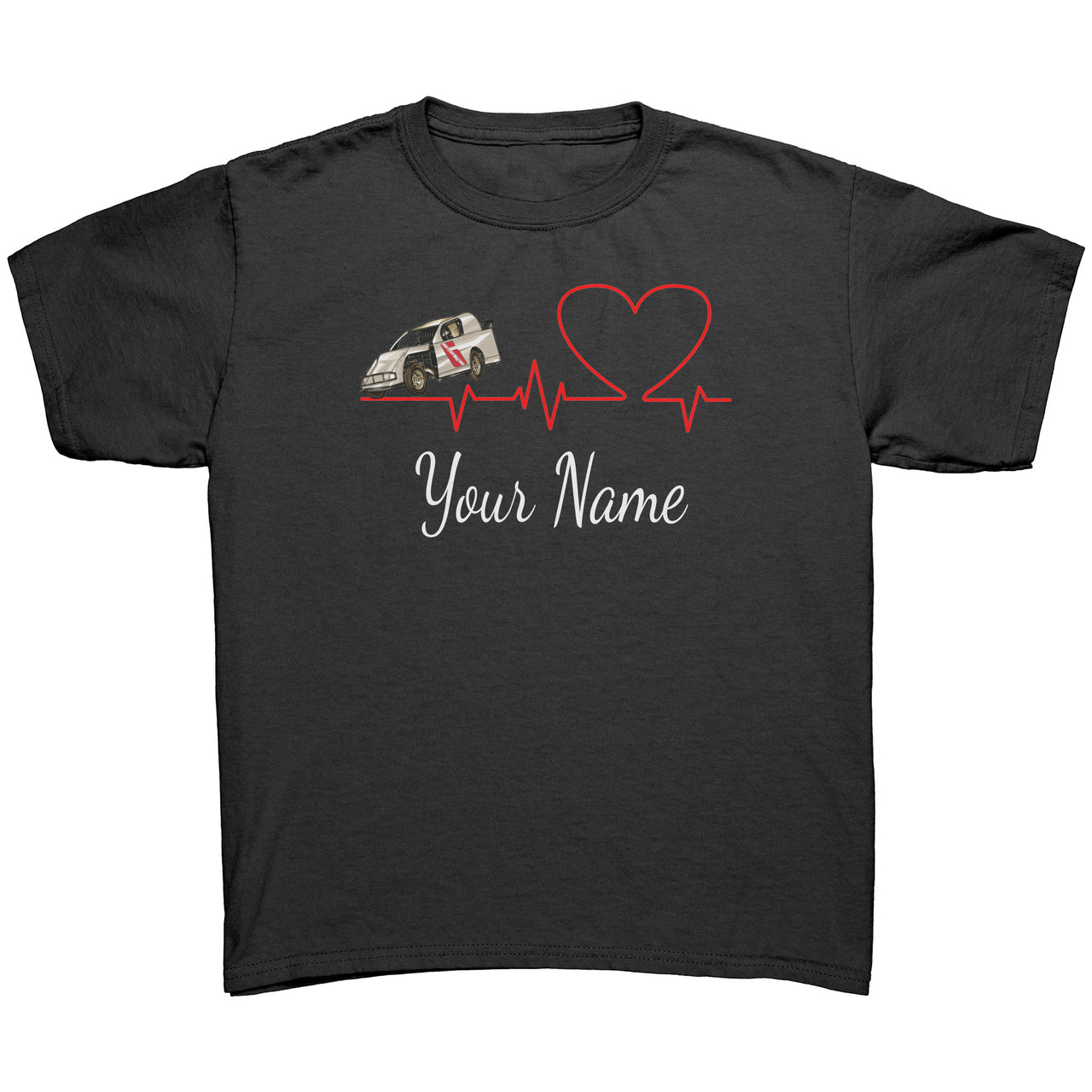 Custom Dirt Modified Youth T-Shirts