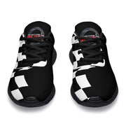 Custom Racing Sneakers featuring a lightweight, breathable mesh upper and a high-traction EVA outsole designed for motorsports enthusiasts.
