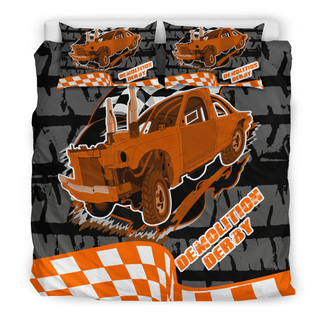 Demolition Derby Bedding Set
