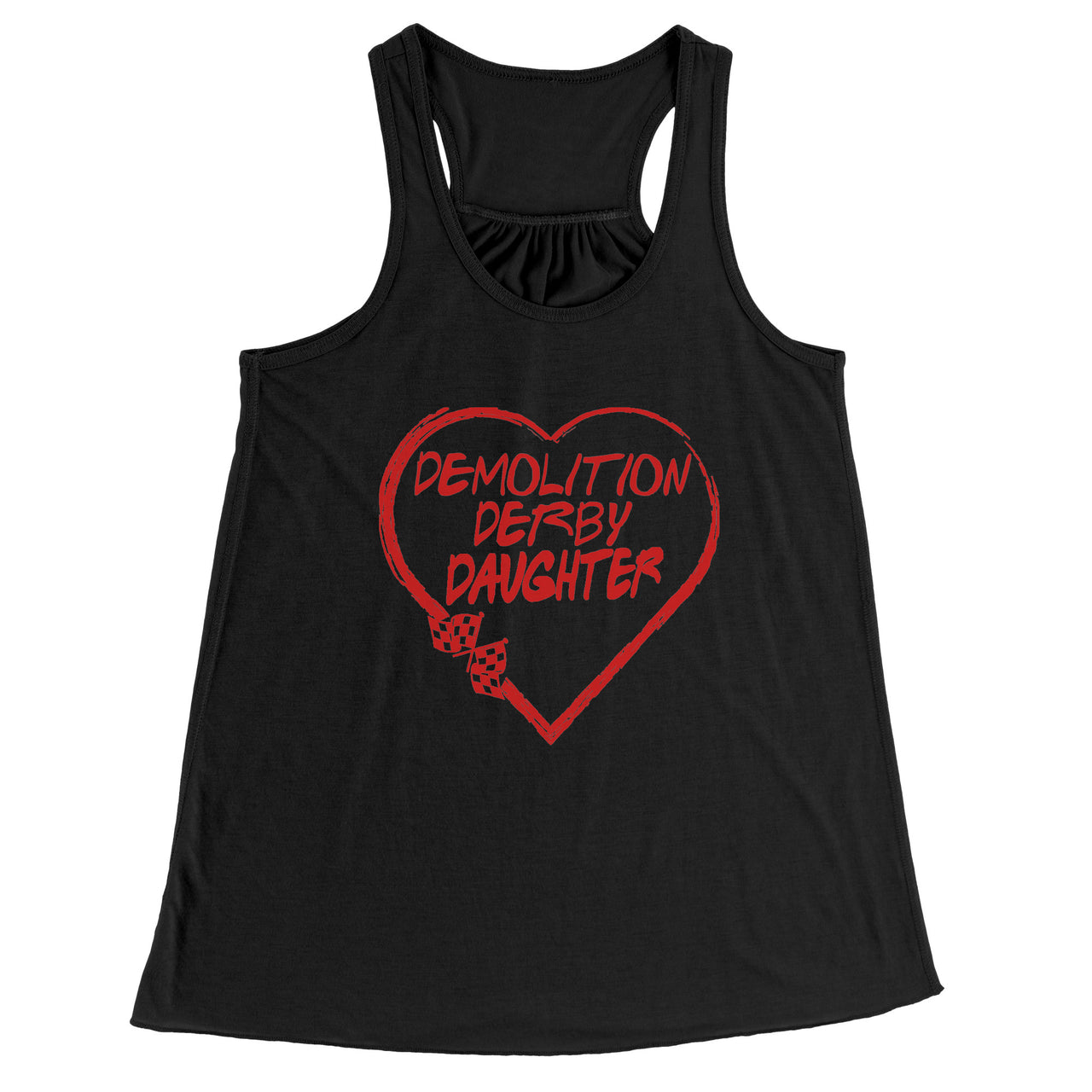 Demolition Derby Daughter Heart T-Shirts