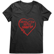 Demolition Derby Daughter Heart T-Shirts