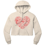 Demolition Derby Girlfriend Women’s Crop Hoodie