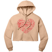 Demolition Derby Girlfriend Women’s Crop Hoodie