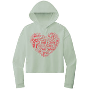 Demolition Derby Girlfriend Women’s Crop Hoodie