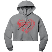 Demolition Derby Girlfriend Women’s Crop Hoodie