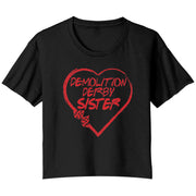 Demolition Derby Sister Heart T-Shirts