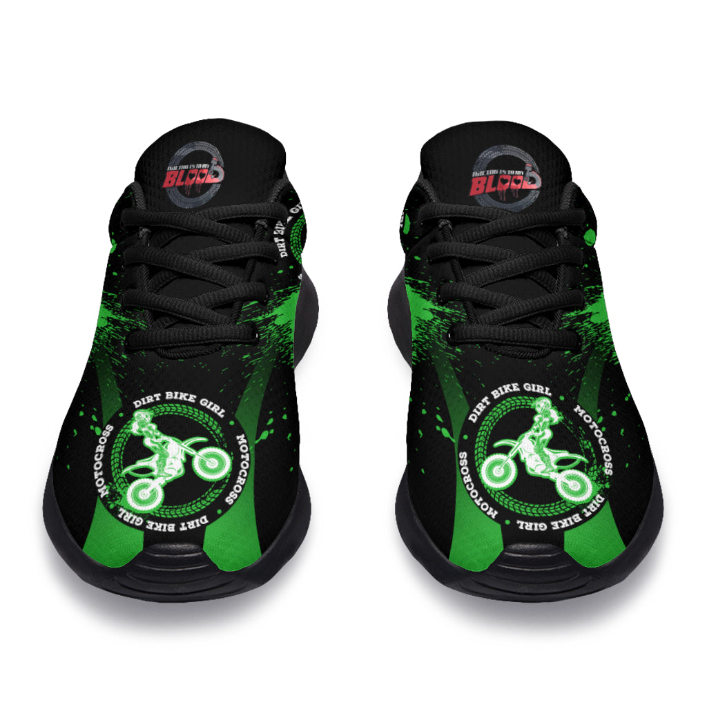 Dirt Bike Girl Sneakers 