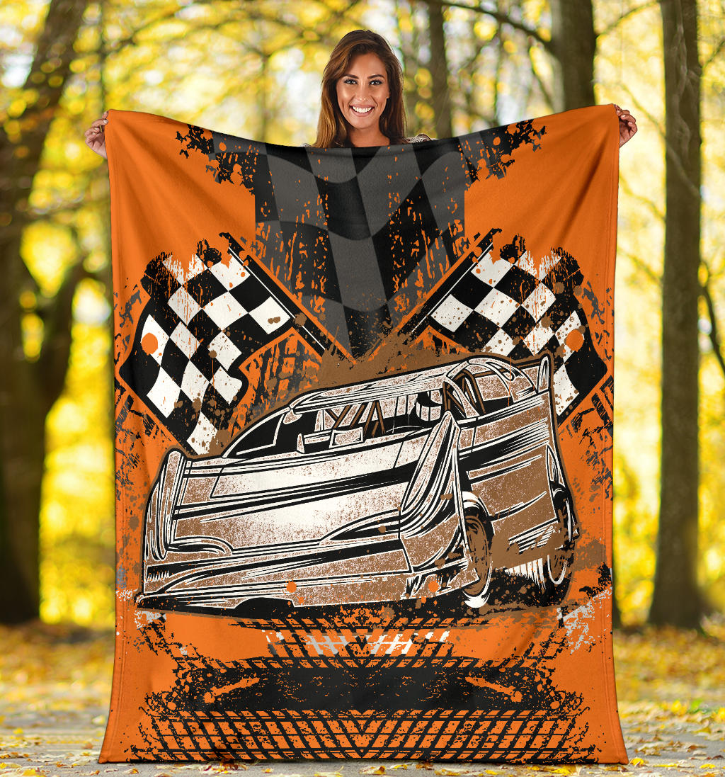 Dirt Track Racing Late Model Blanket 