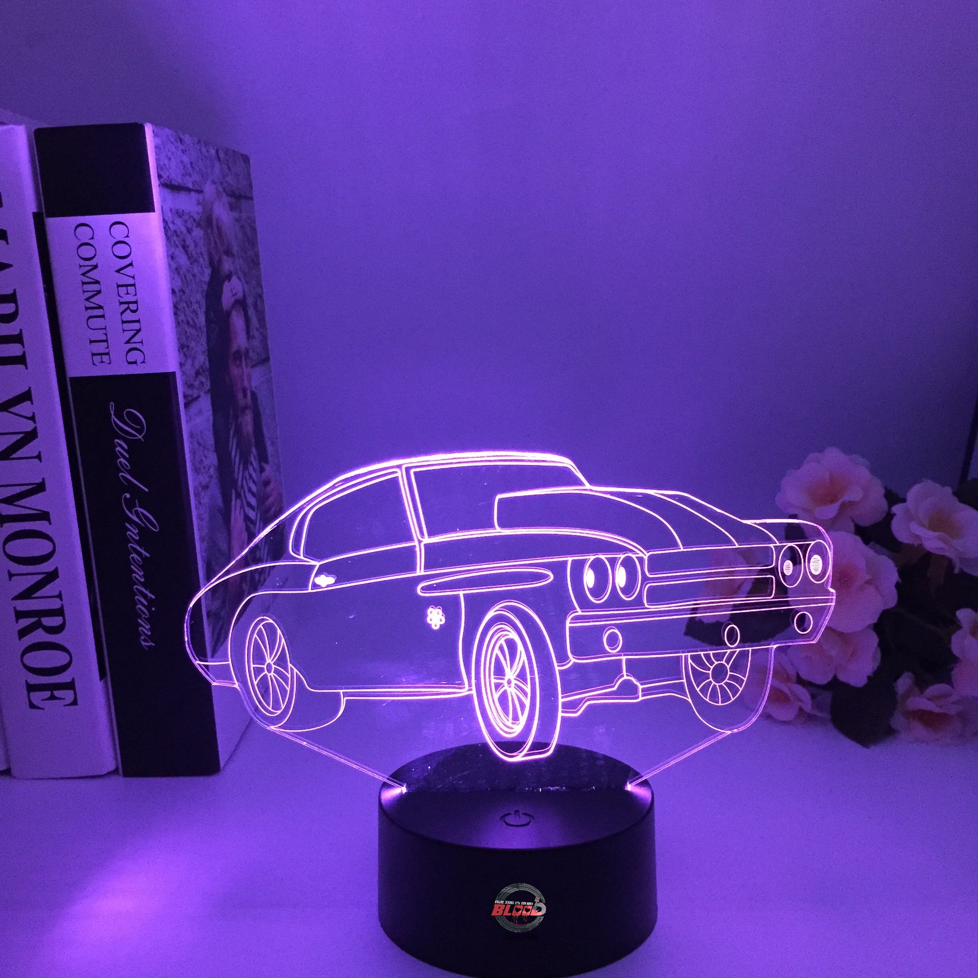 Drag Racing Chevelle 3D Led Lamp