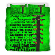 Drag Racer's Prayer Bedding Set