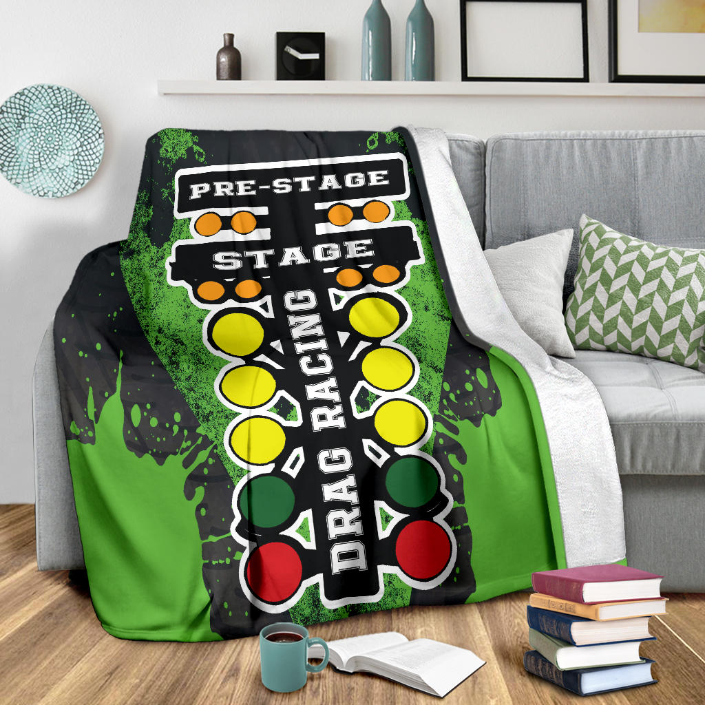 Drag Racing Blanket 
