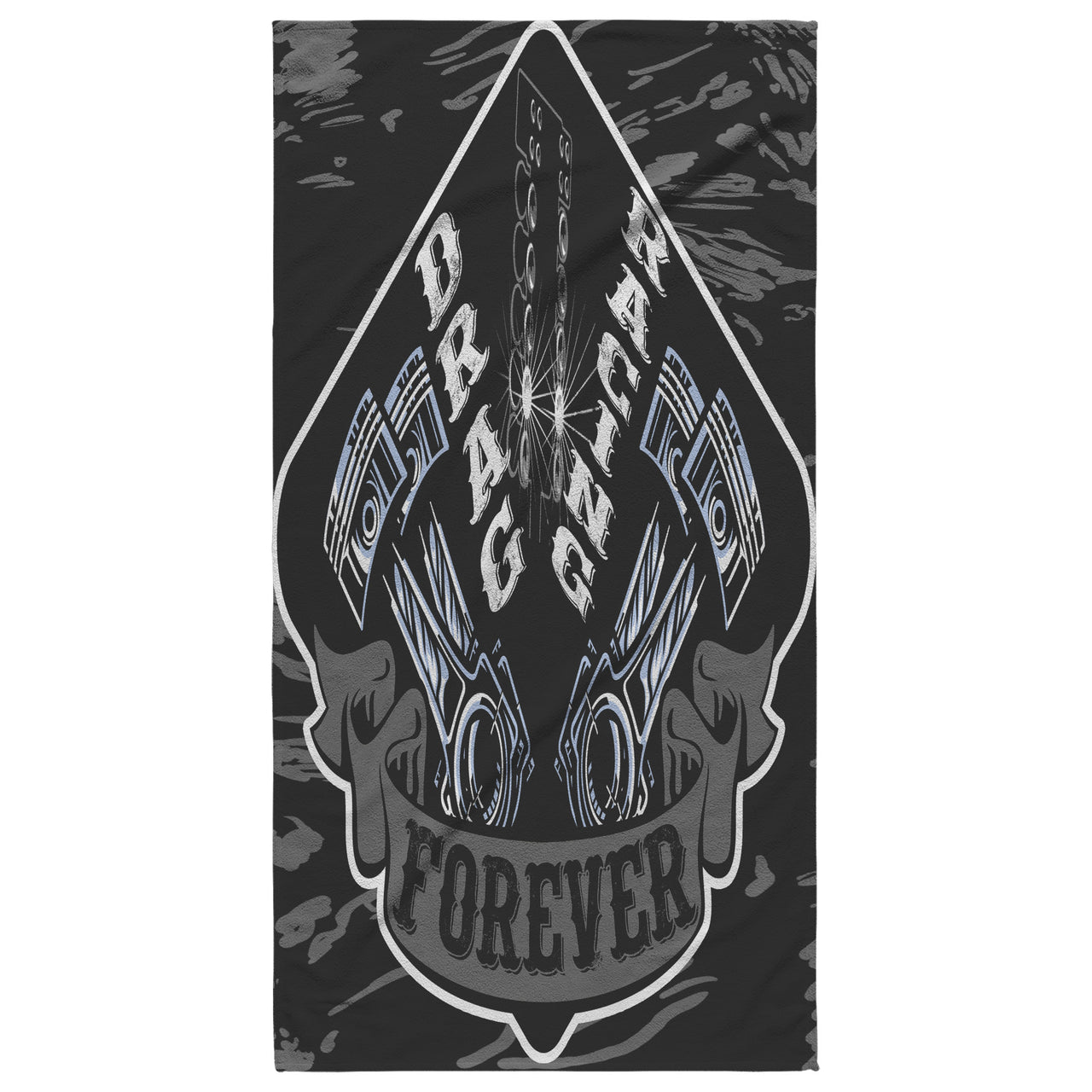 Drag Racing Forever Beach Towel