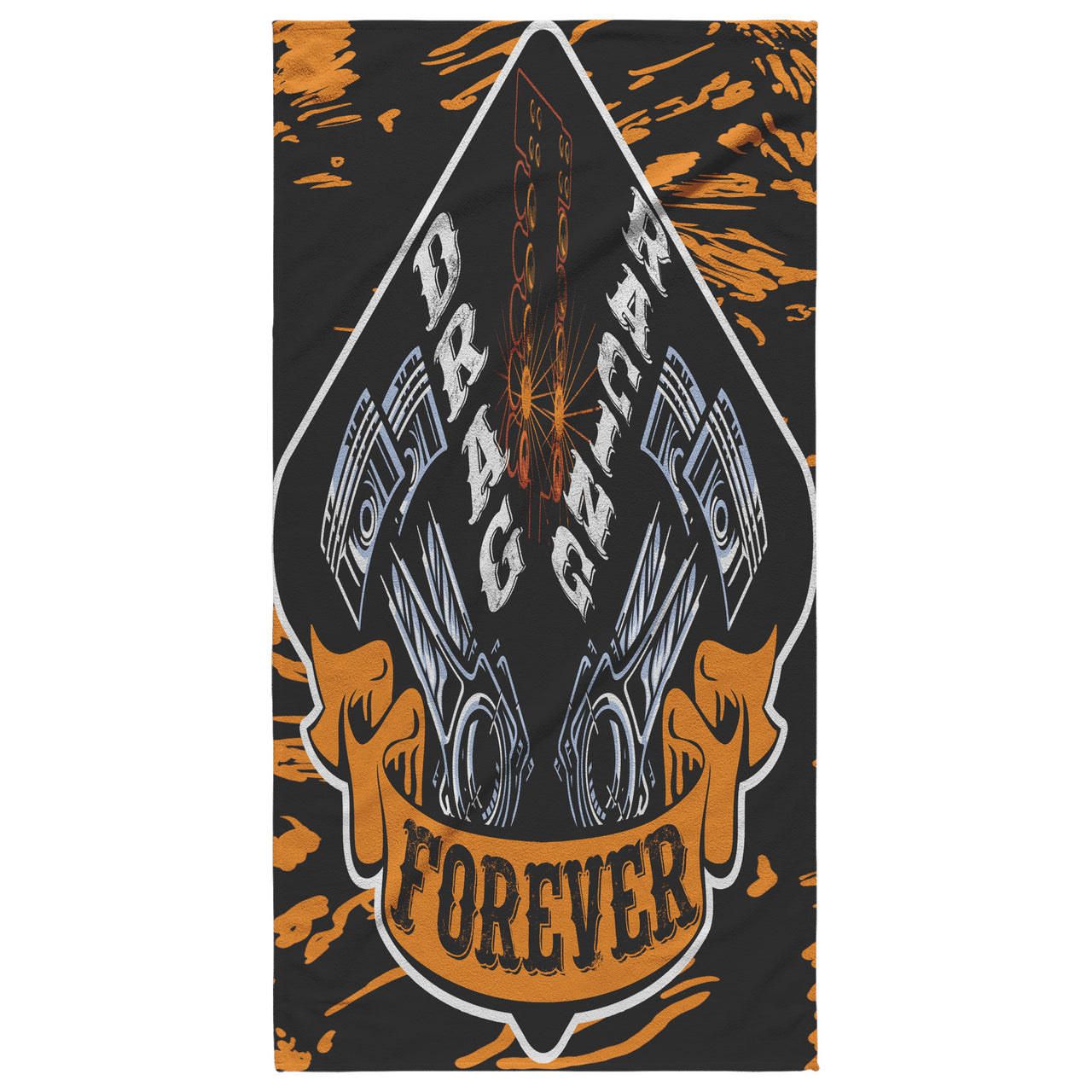 Drag Racing Forever Beach Towel