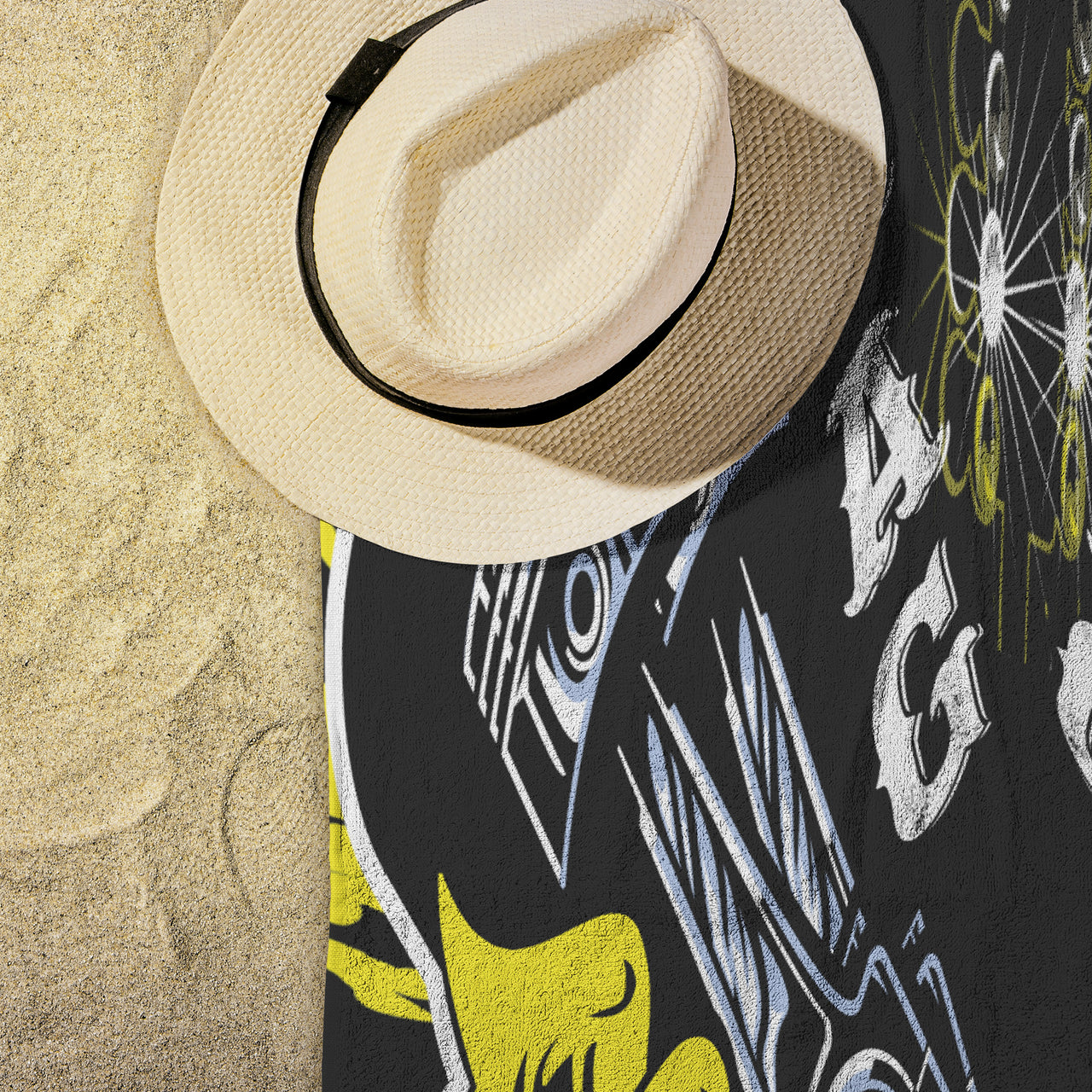 Drag Racing Forever Beach Towel