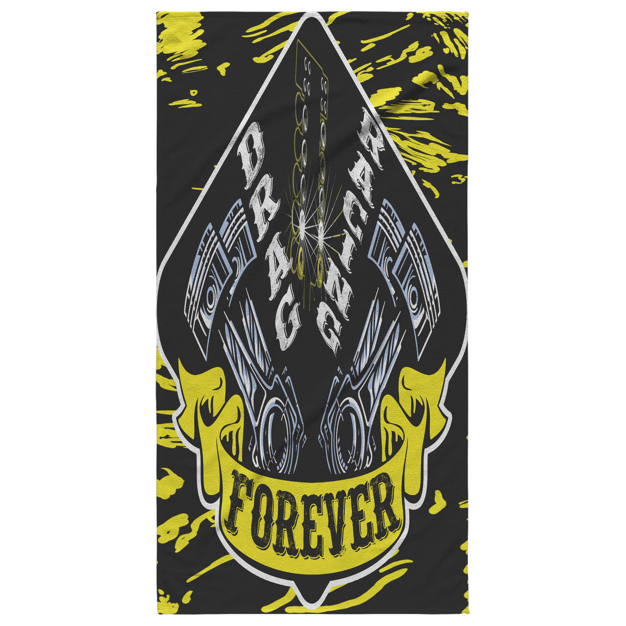 Drag Racing Forever Beach Towel