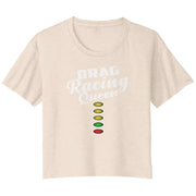 Drag Racing Queen Crop t-shirts