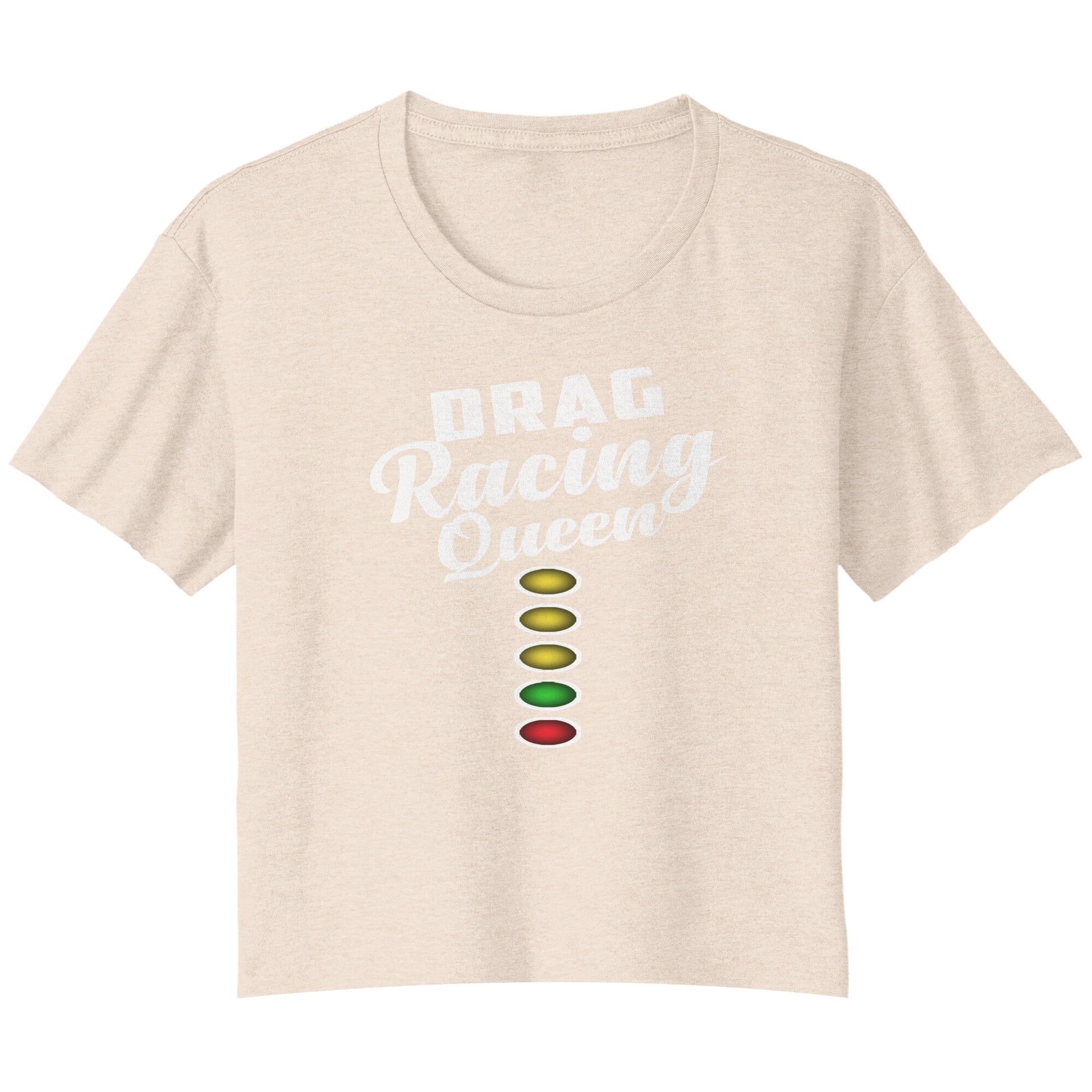 Drag Racing Queen Crop t-shirts