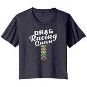 Drag Racing Queen Crop t-shirts