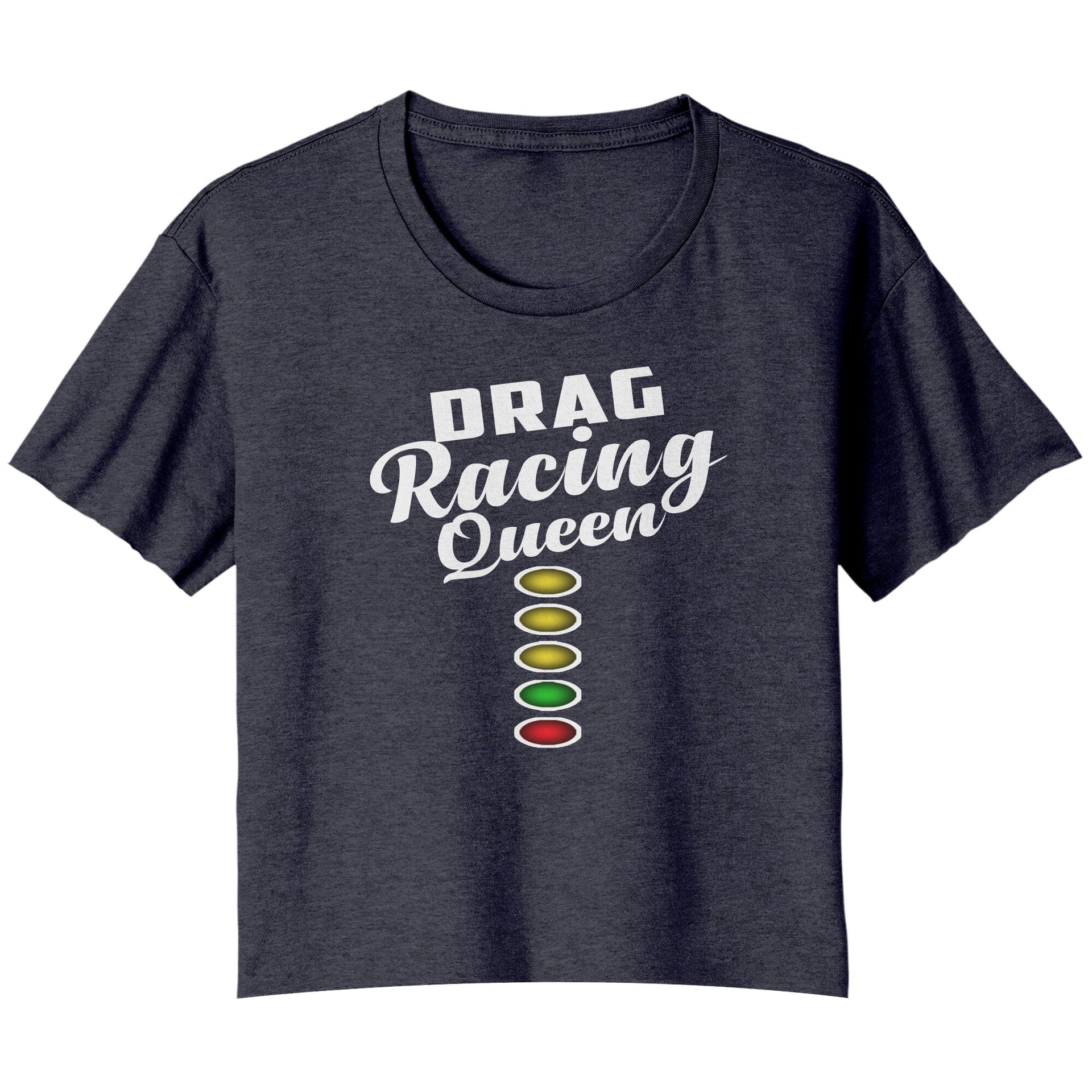 Drag Racing Queen Crop t-shirts