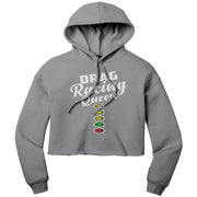 Drag Racing Queen Crop Top hoodie