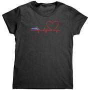 Dragster Heartbeat T-Shirts