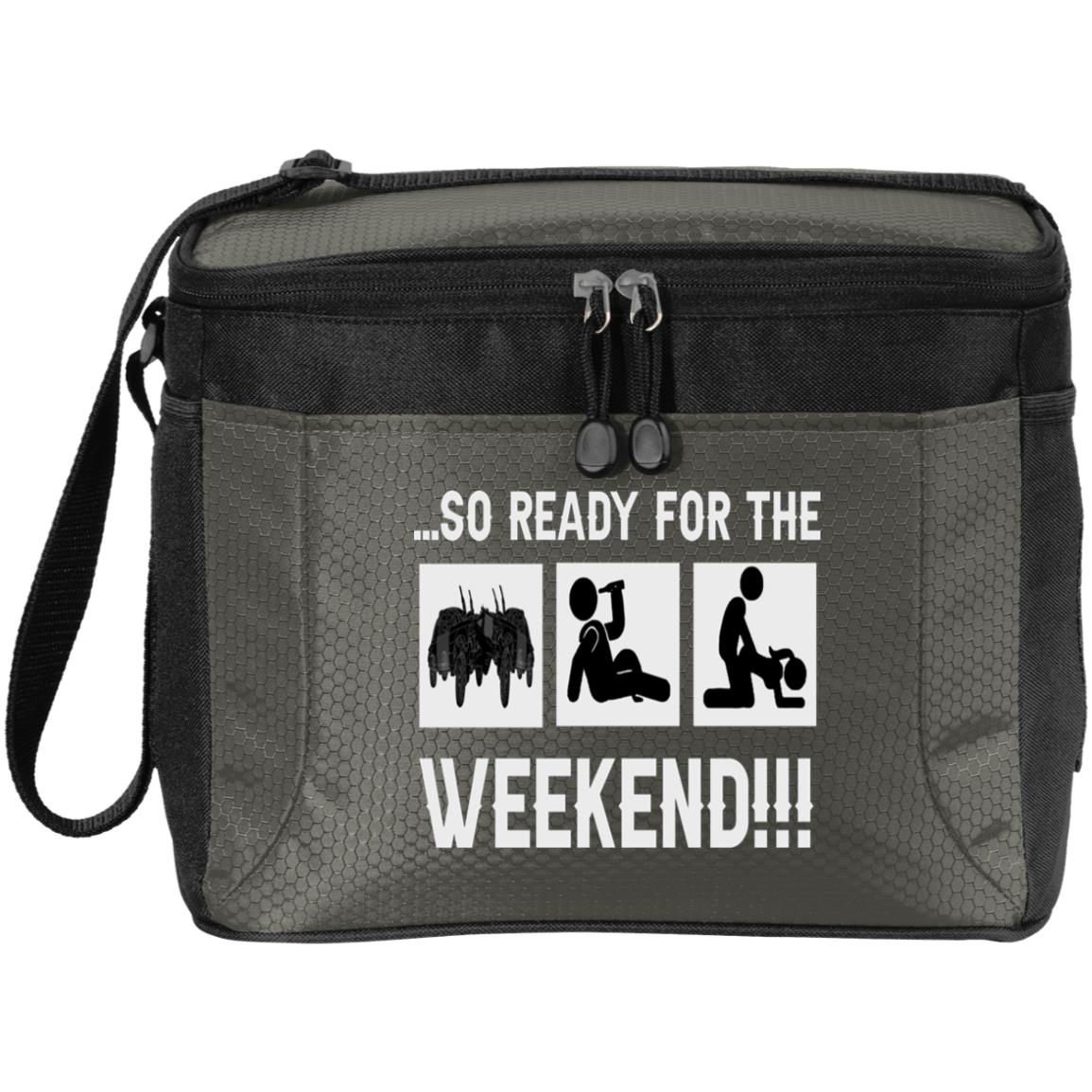 So Ready For The Weekend Demolition Derby 12-Pack Cooler