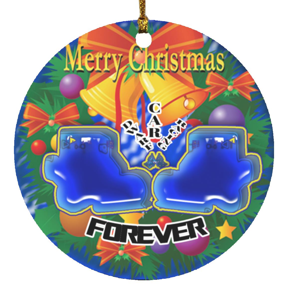 Dwarf Car Racing SUBORNC Circle Ornament