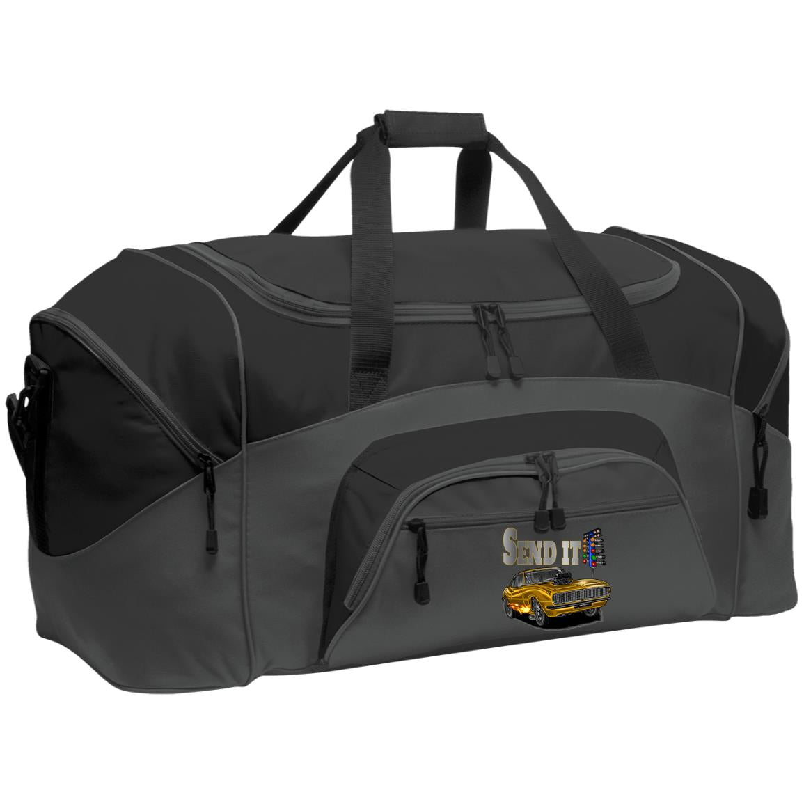 Send It Drag Racing Duffel Bag