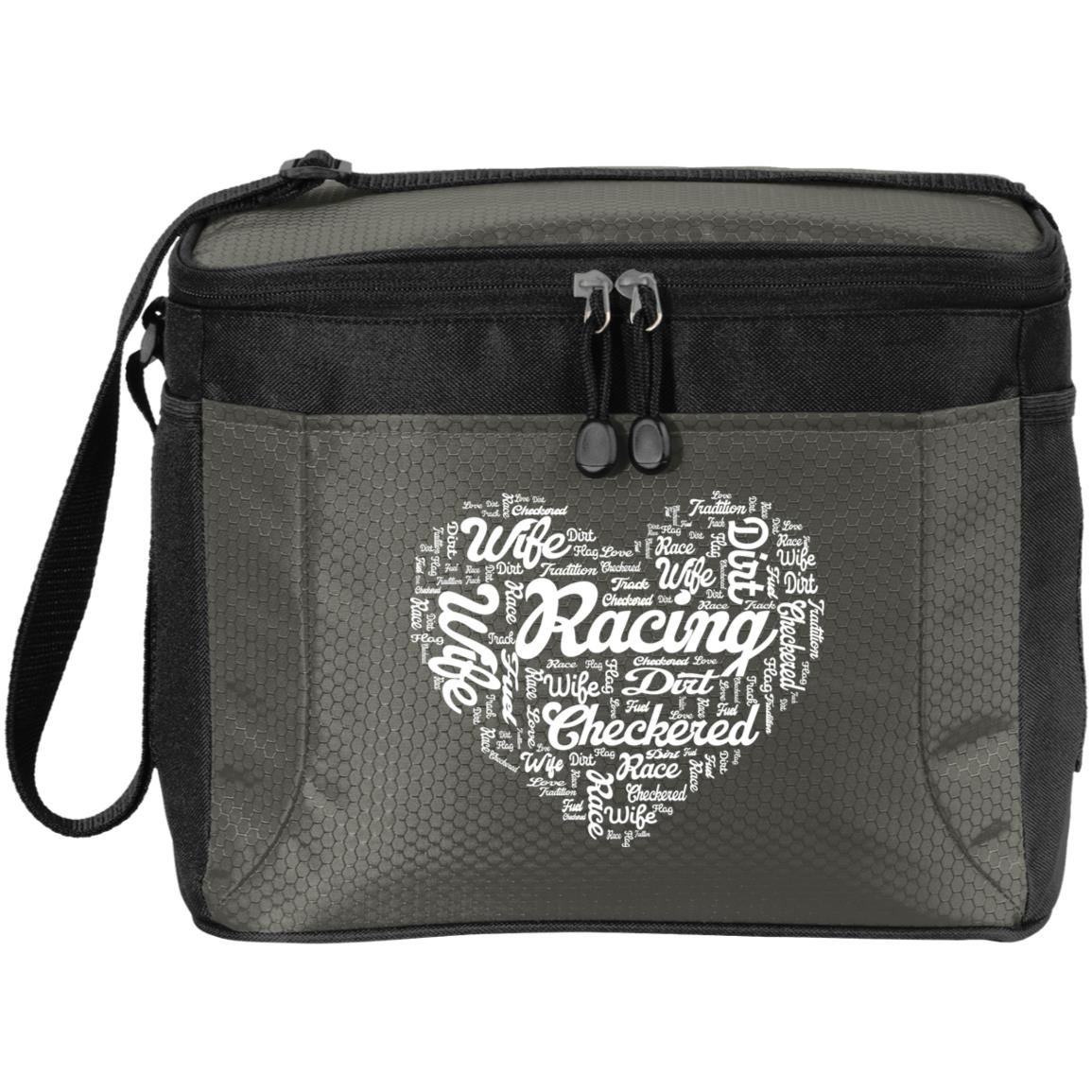 Love Dirt Track Racing Wife 12-Pack Cooler