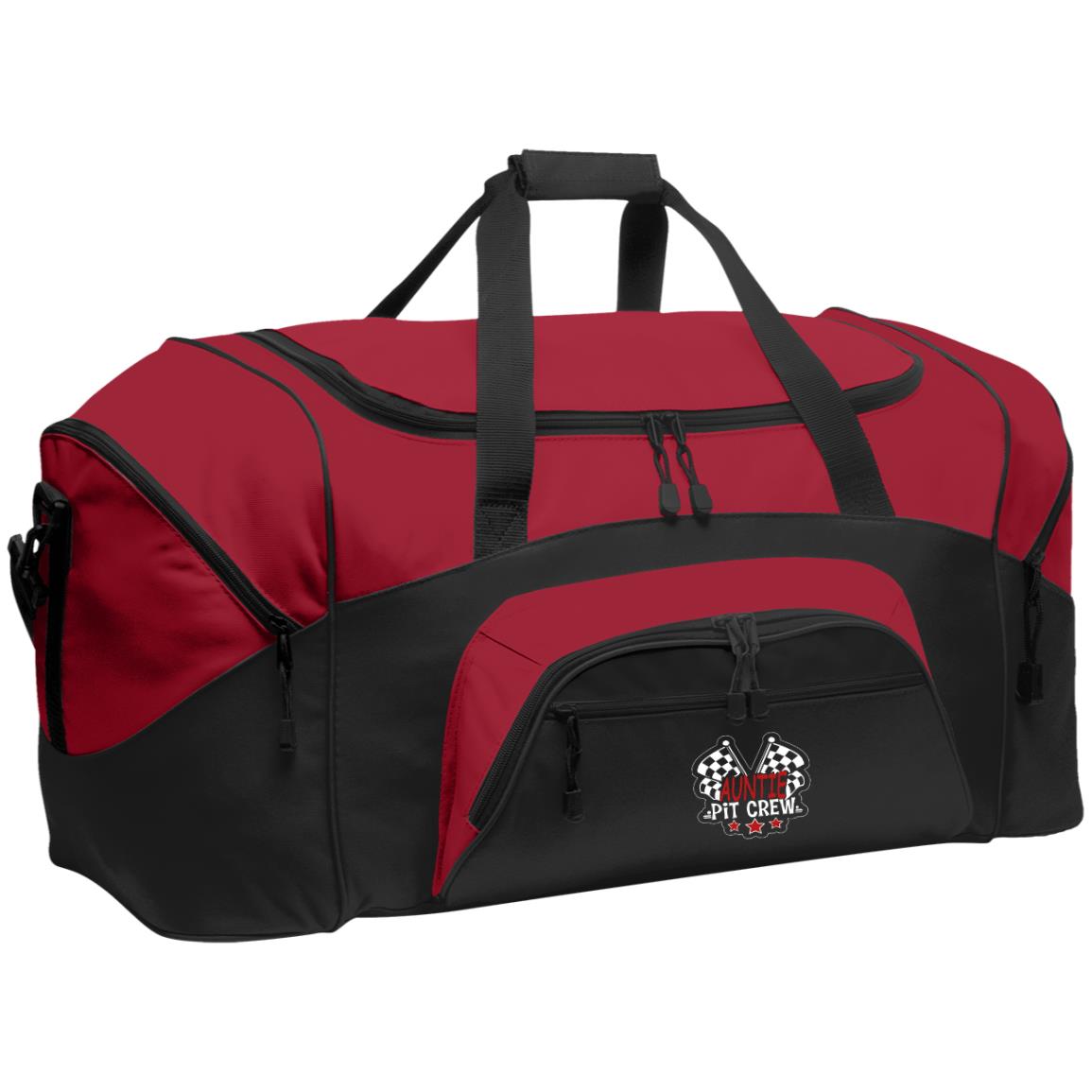 Racing Auntie Pit Crew Sport Duffel Bag