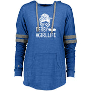 Derby Girl Life Ladies Hooded Low Key Pullover