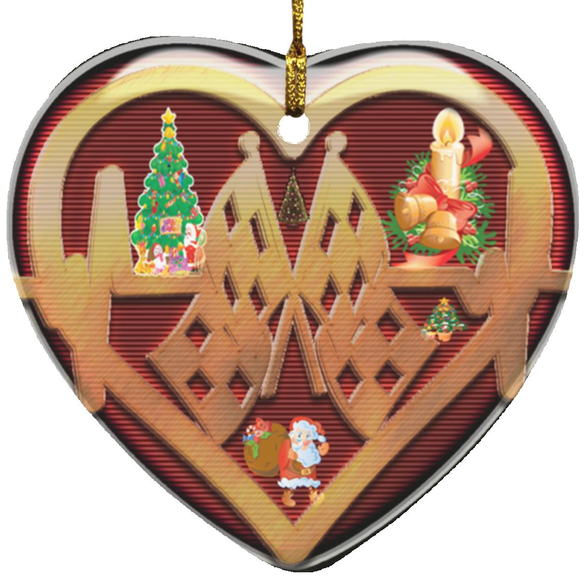 Racing Heartbeat Ornament