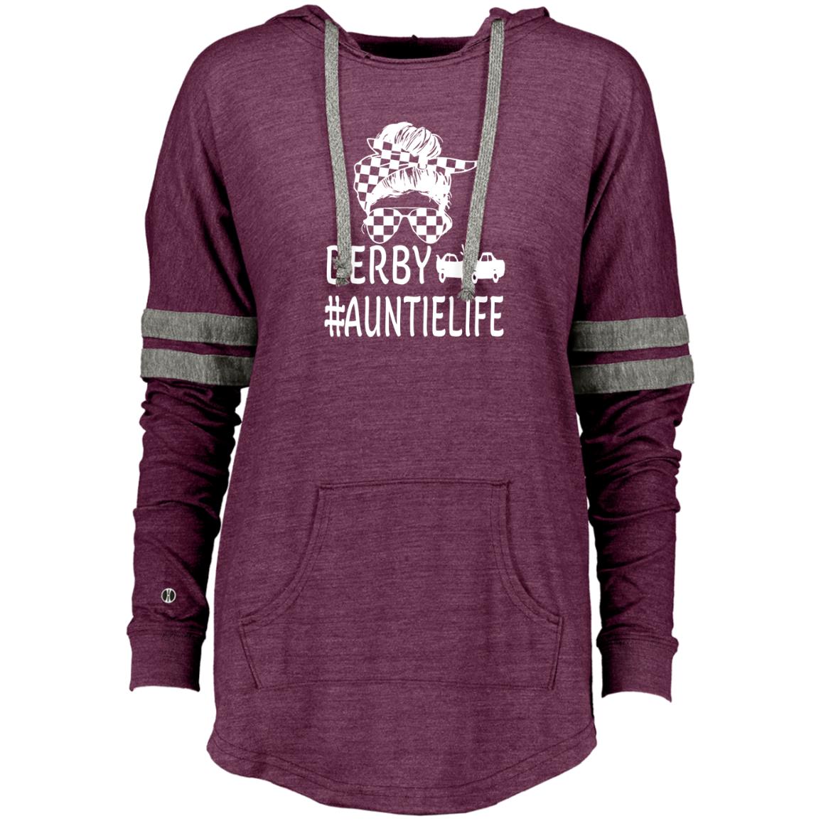 Derby Auntie Life Ladies Hooded Low Key Pullover