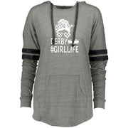 Derby Girl Life Ladies Hooded Low Key Pullover