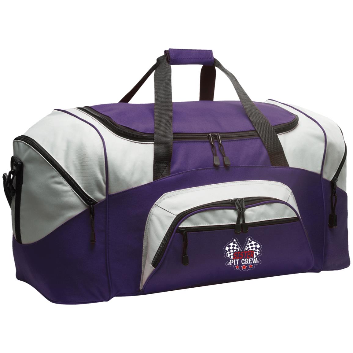 Racing Sister Pit Crew Sport Duffel Bag