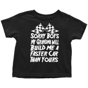 racing kids t shirts