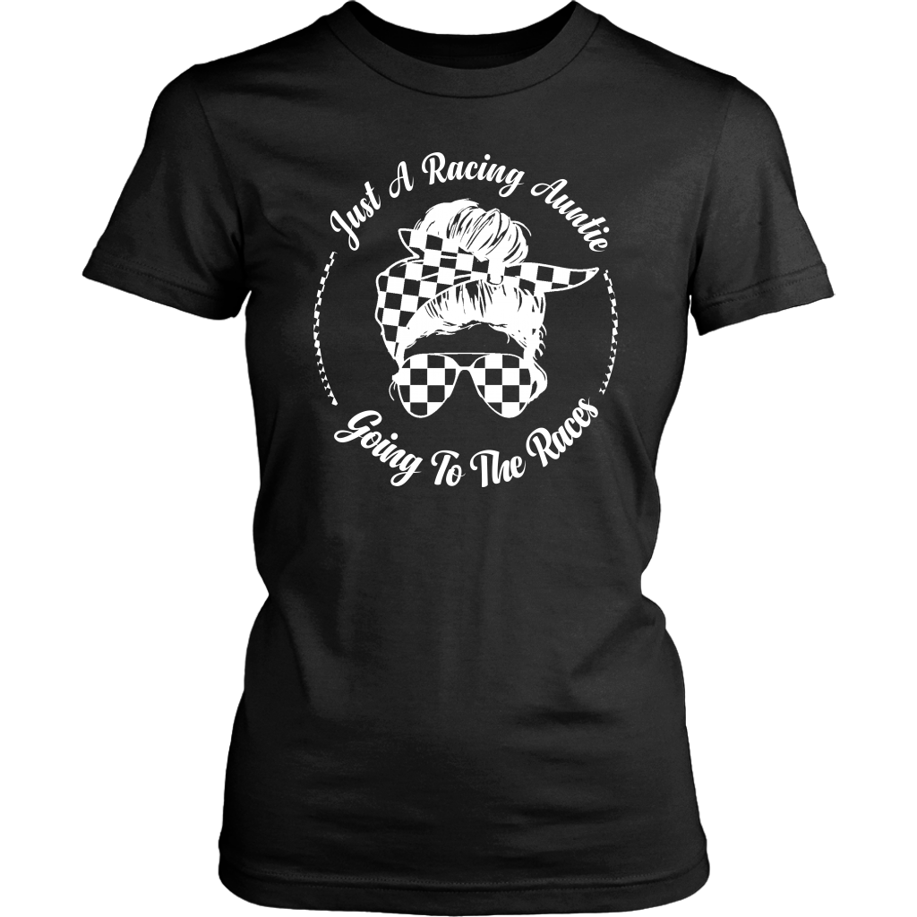 racing auntie t shirts