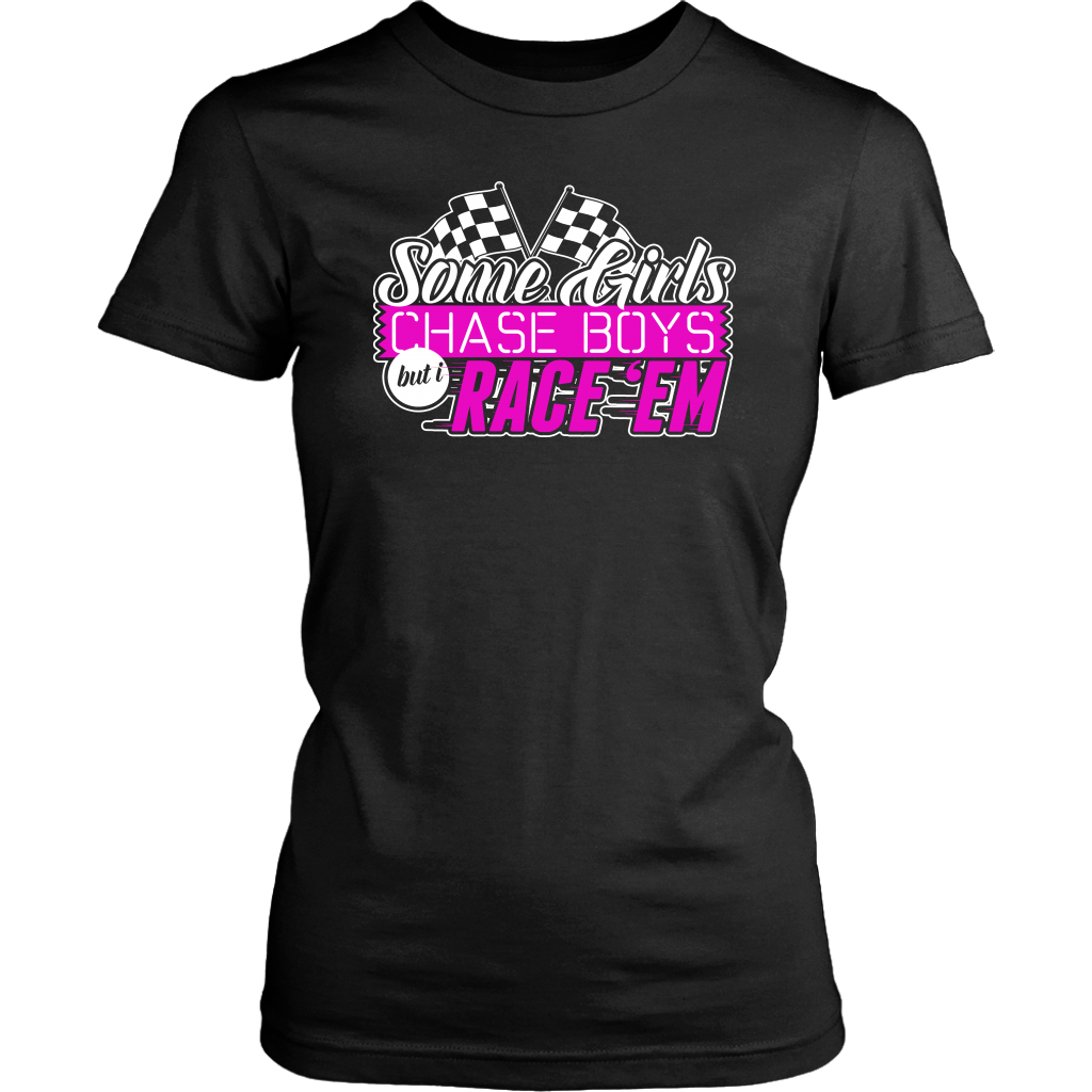 racing girl t-shirts