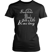 racing women's t-shirts