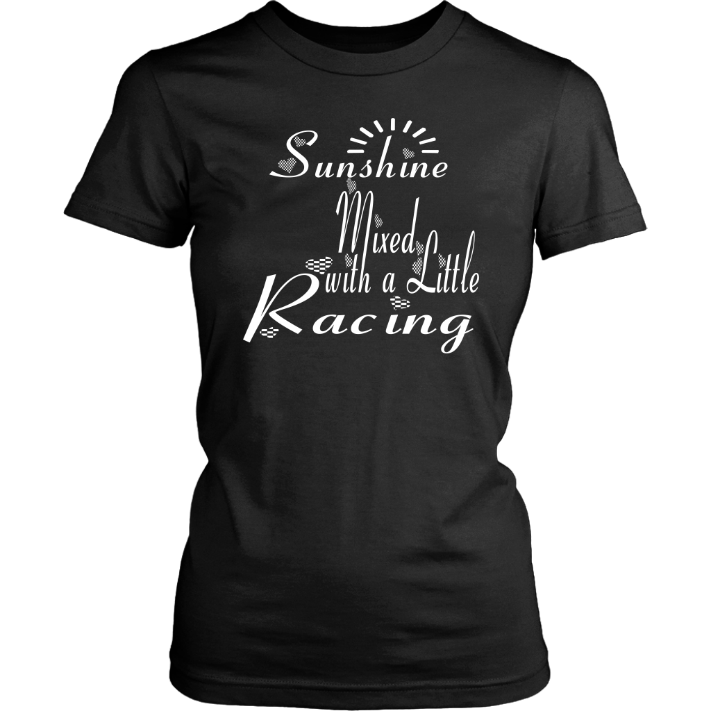 racing women's t-shirts