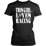 racing girl t-shirts