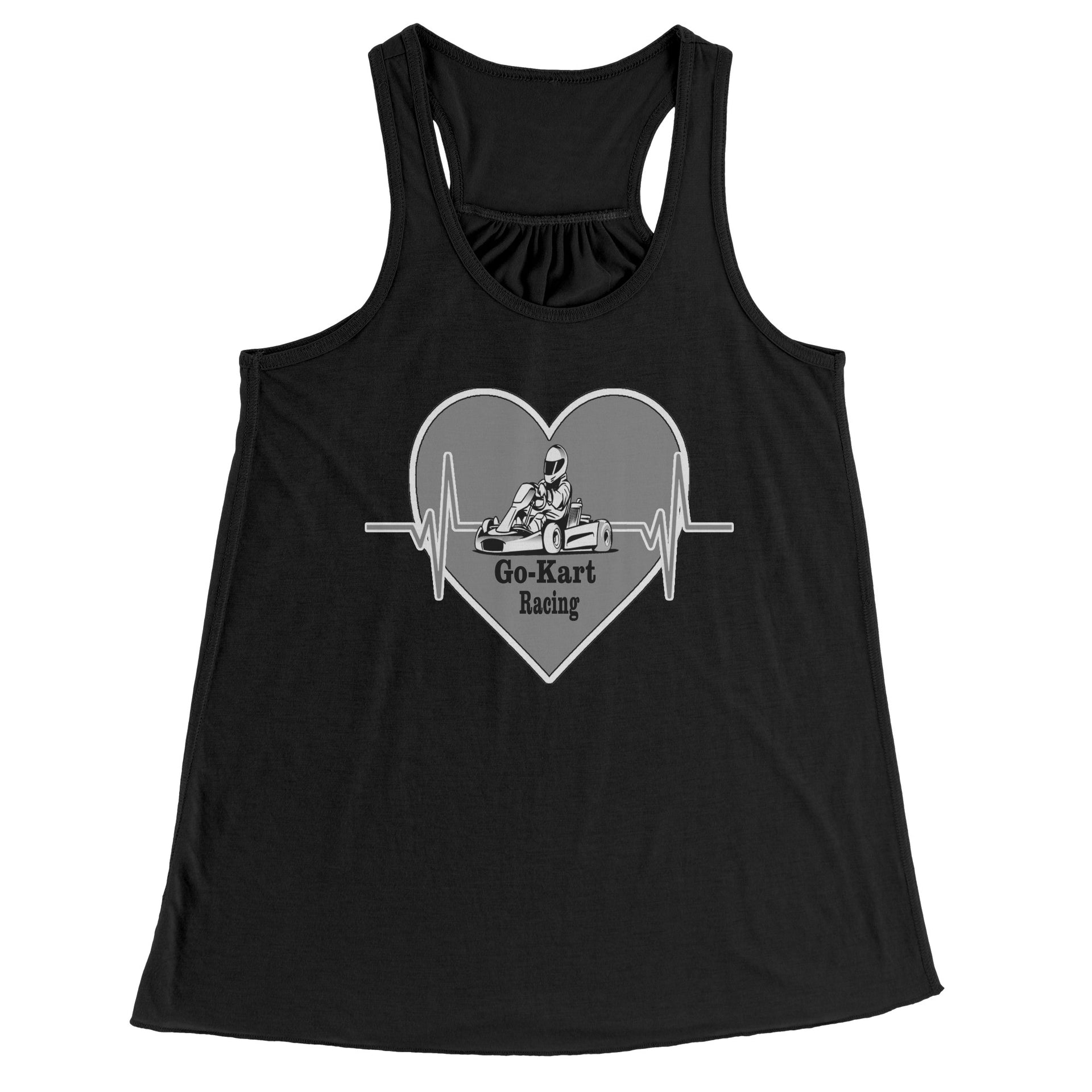 Go-Kart Racing Heart T-Shirts